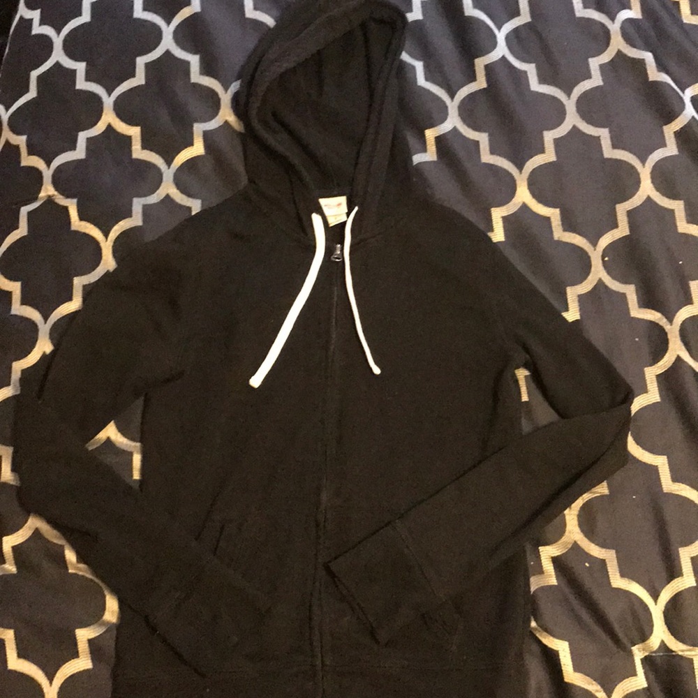 Mossimo Black ZIP up hoodie